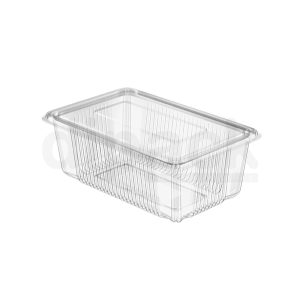 1000 cc Leak-Proof Container, Flat Lid