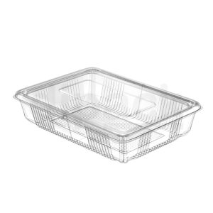 1250 cc Leak-Proof Container, Flat Lid