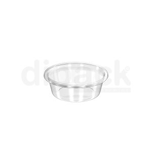 600 cc Leak-Proof Container, Flat Lid