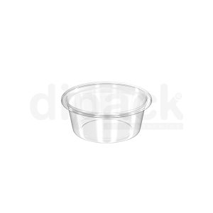 80 cc Round Sauce Cup with Lid