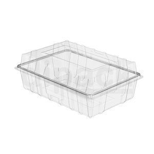 1000gr Yayvan Kapaklı Kurabiye Kabı (Kurabiye Kapları)