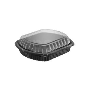 1 Bölmeli Mikrodalga Yemek Kabı Set (PP Sıcak Yemek Kapları)