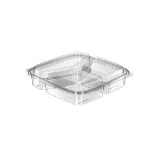 Three-Compartment Snack Container H45