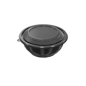1000cc Yuvarlak Salata Kap+Kapak Set (Salata Kapları)