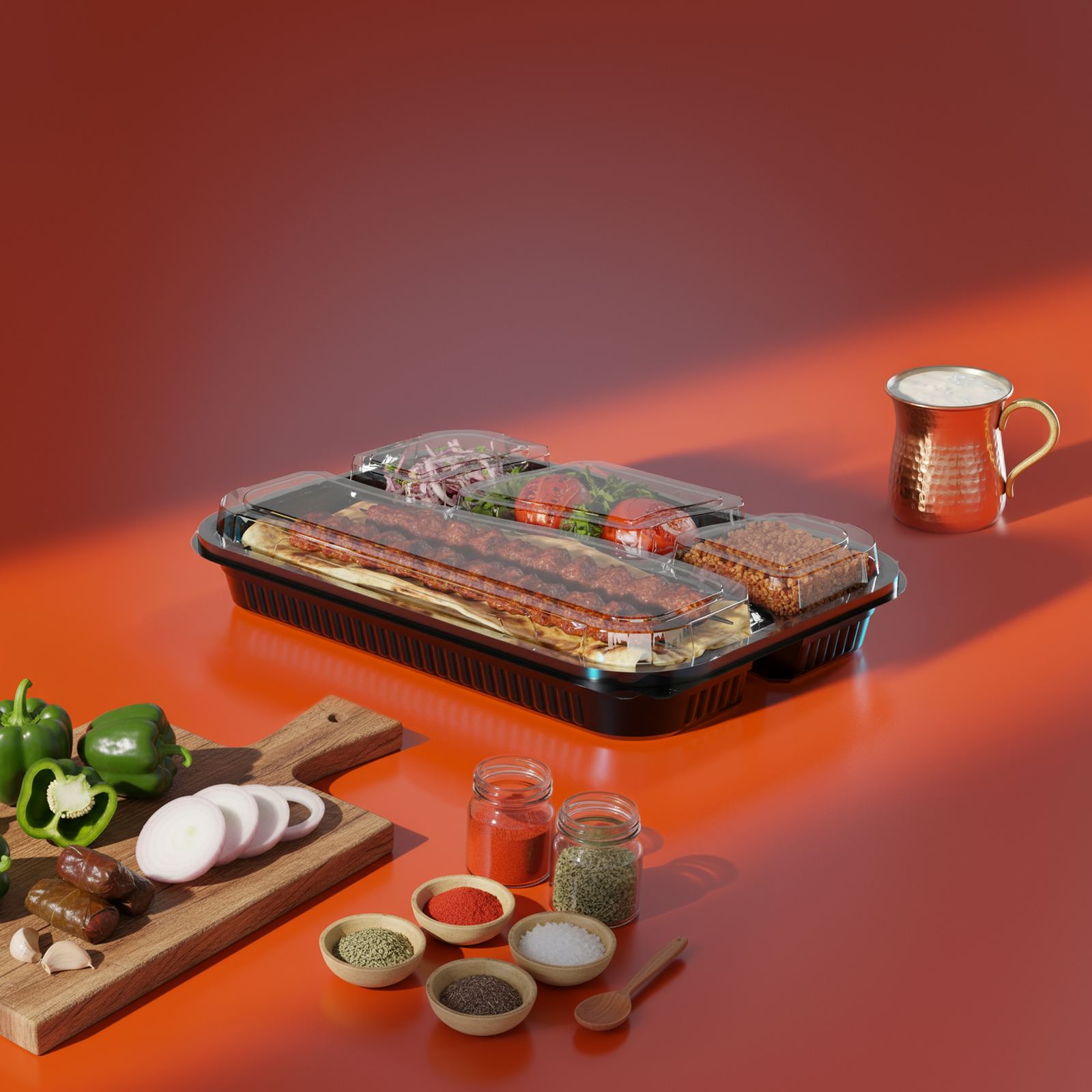 Kebap Kapları